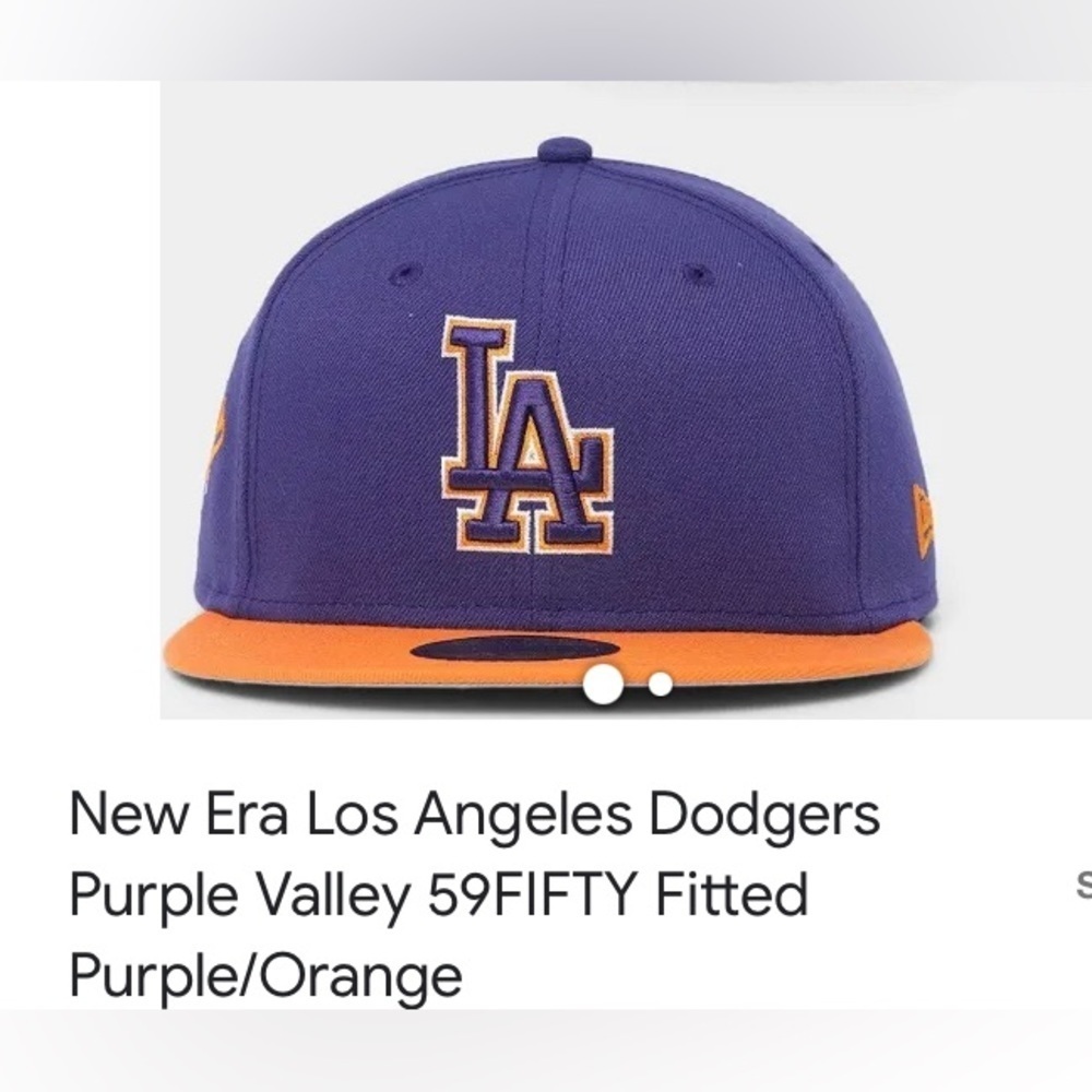 NEW - NEW ERA 59FIFTY LA DODGERS 7 CAP
